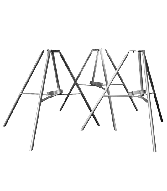 Trepied galvanizat 7,5kg pentru popi metalici