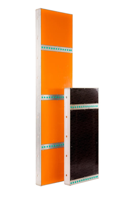 Panou metalic multigăuri Bauframe 90x270