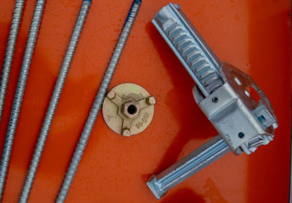 Set complet cofrag metalic pentru perete compatibil cu Rasto, rezistenta 60kN
